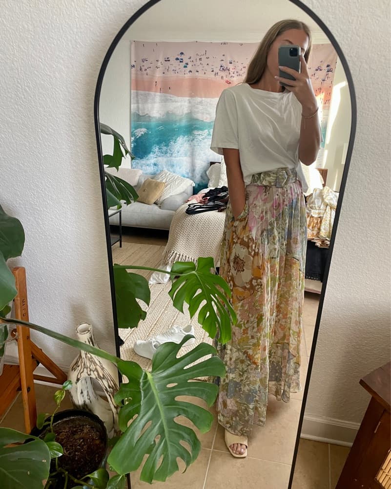 Zimmermann Multi Floral Maxi Skirt - Image 2