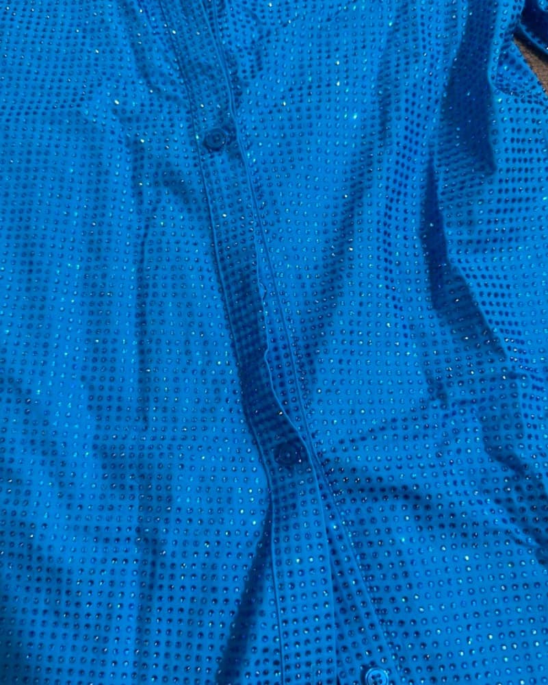 Hanifa Liah embellished Shirt Dress - Image 4