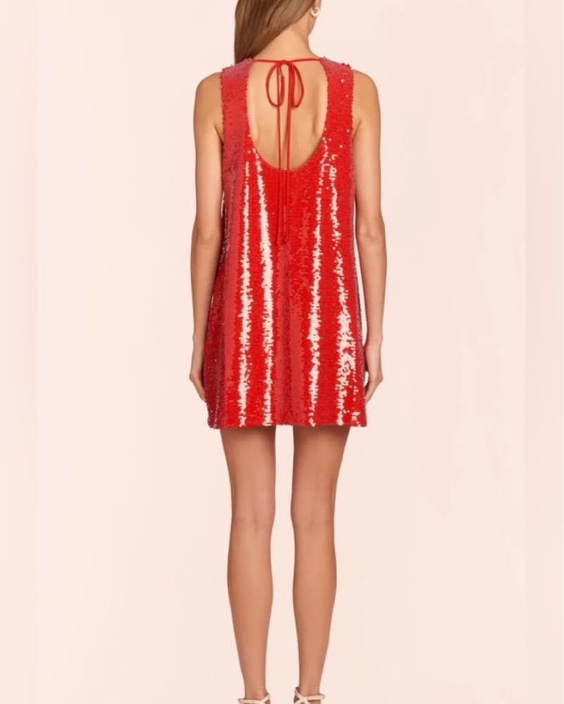 Amanda Uprichard Sequin Mini Dress  - Image 3
