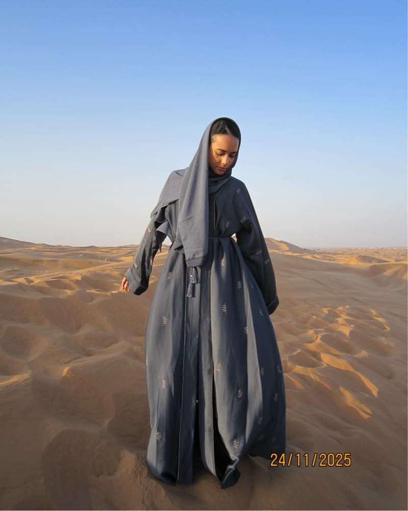 Blue Abaya - Image 1