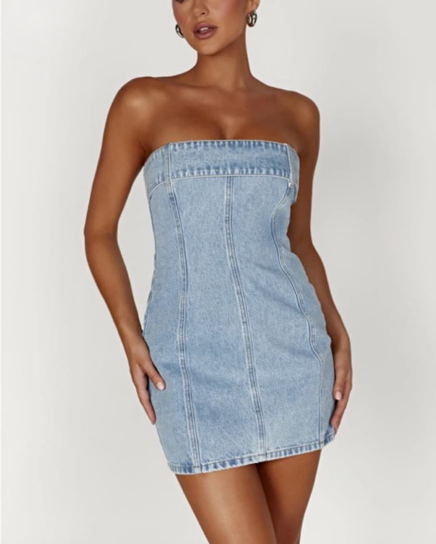 Meshki Jean Dress - Image 1