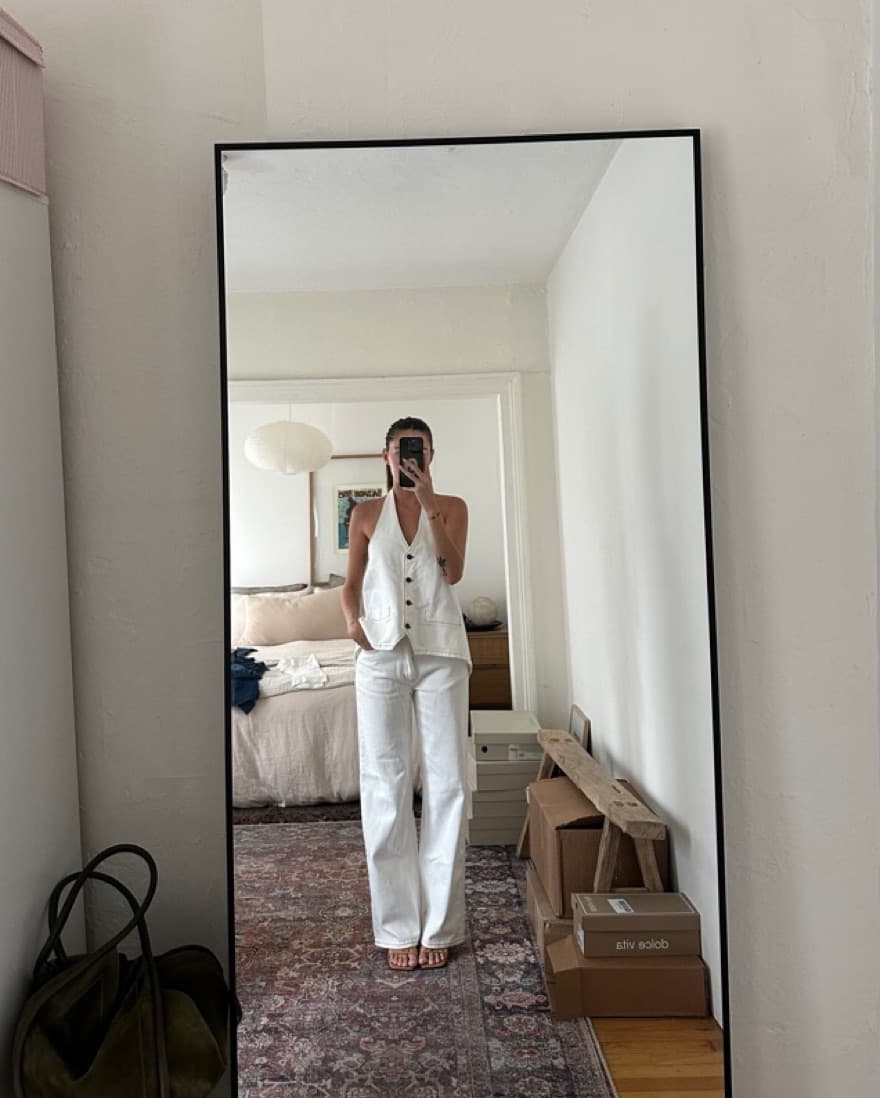 White Denim Set - Image 2