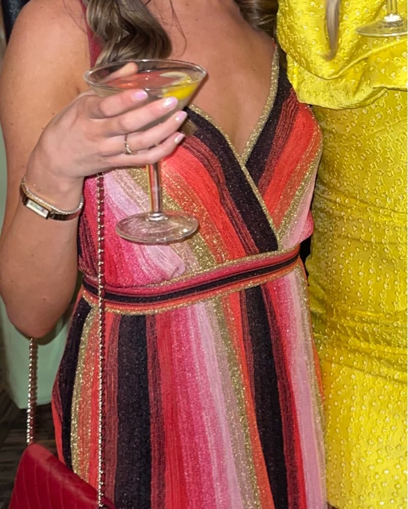 missoni Crochet Knit Mini Dress - Image 1