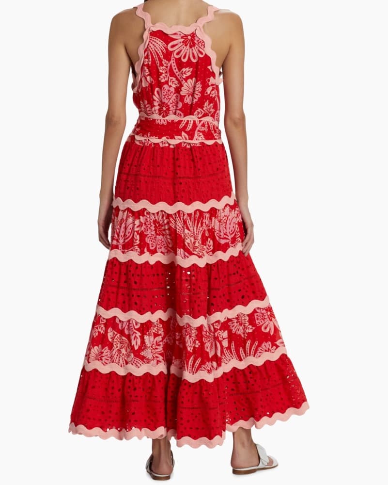 Farm Rio Floral Maxi Dress - Image 5