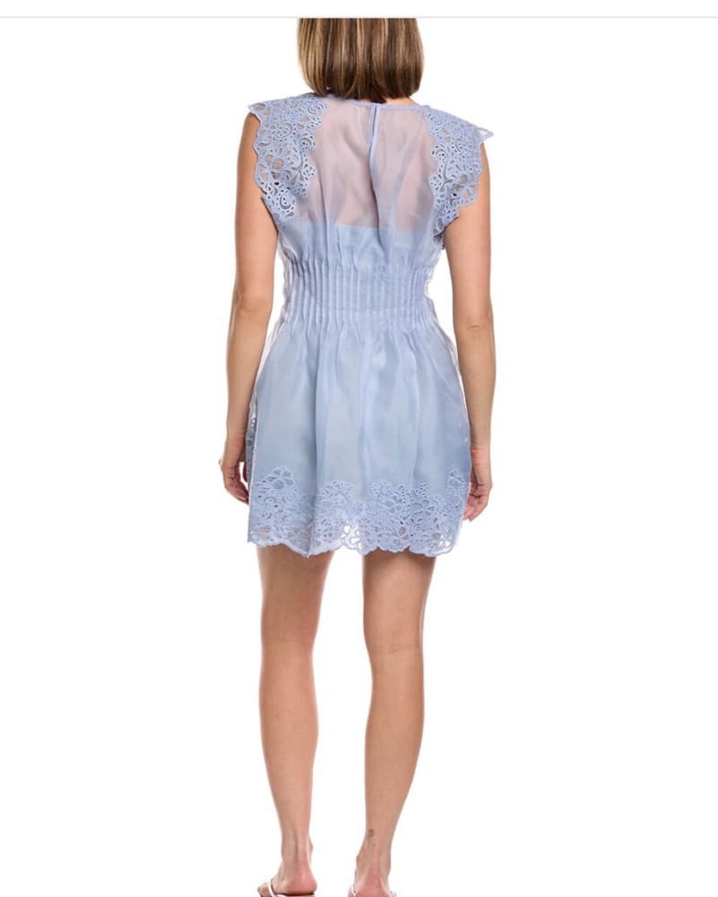 AMUR Blue Mini Dress - Image 2