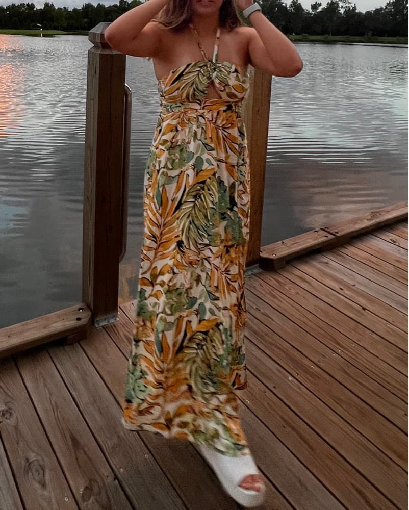 Printed Summer Maxi  - Image 1