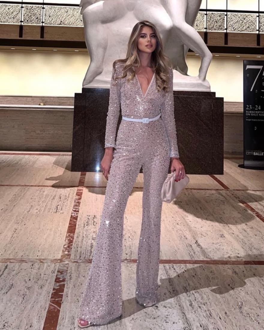 Nadime Merabi Jumpsuit White - Image 1