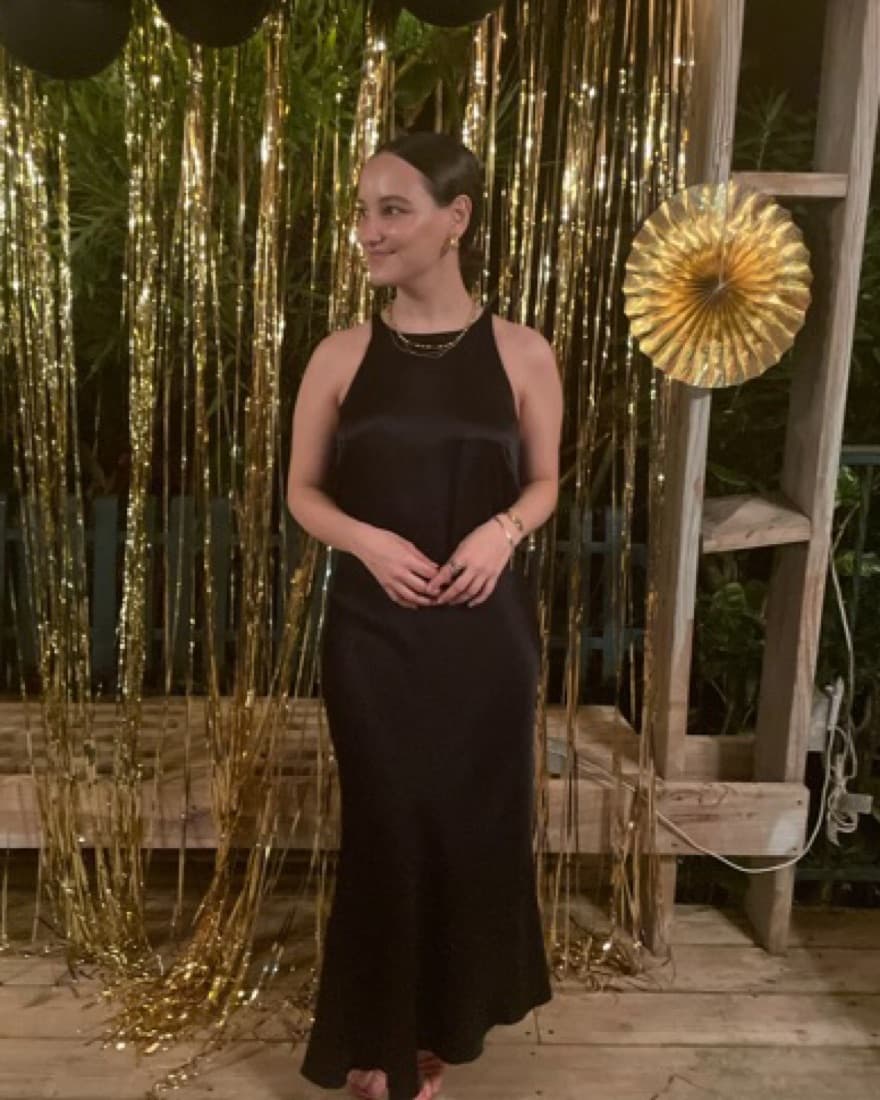Black Satin Set - Image 1
