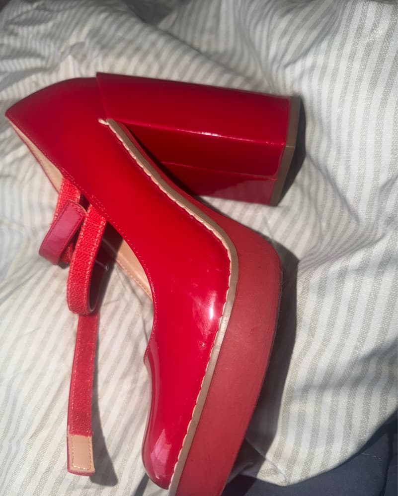 Chucky Red Steve Madden Heels  - Image 3