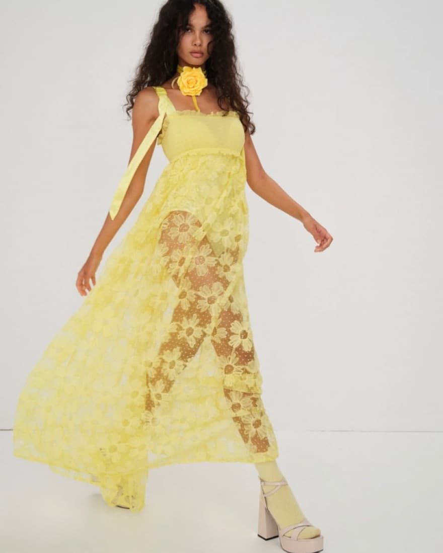 NEW For Love & Lemons Emma Dress Xs - Image 1