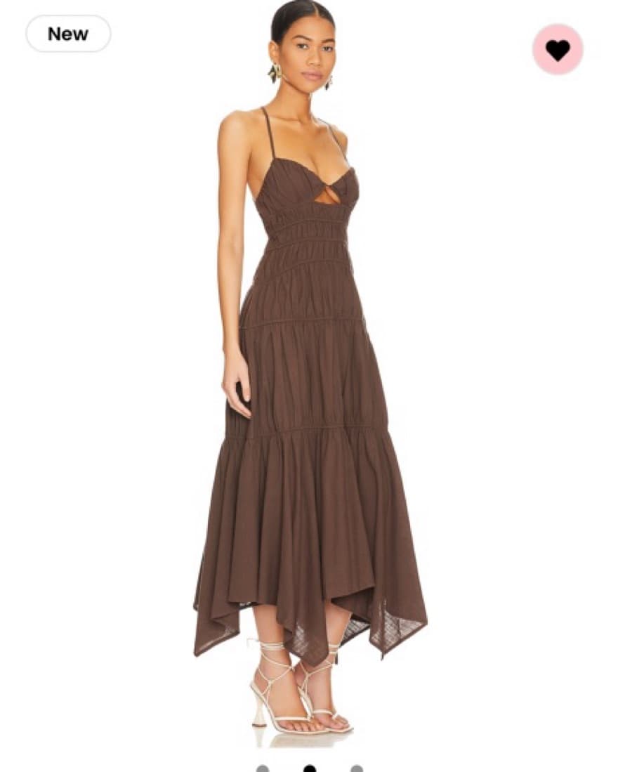 Tahlia Dress In Chocolate - Image 2