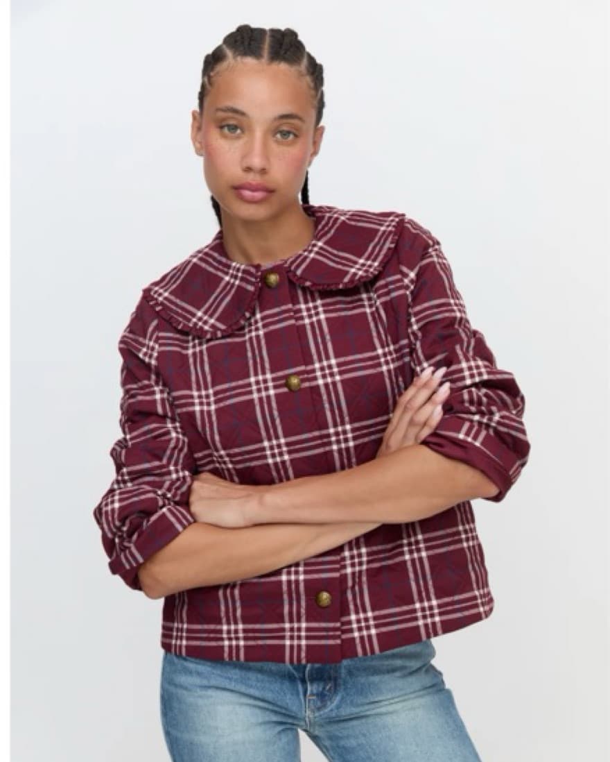Hill House Blake Plaid Red Jacket  - Image 2