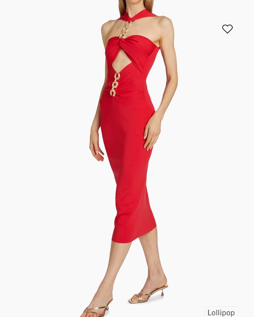 Cult Gaia  Cristos Chain Body-Con Dress - Image 1