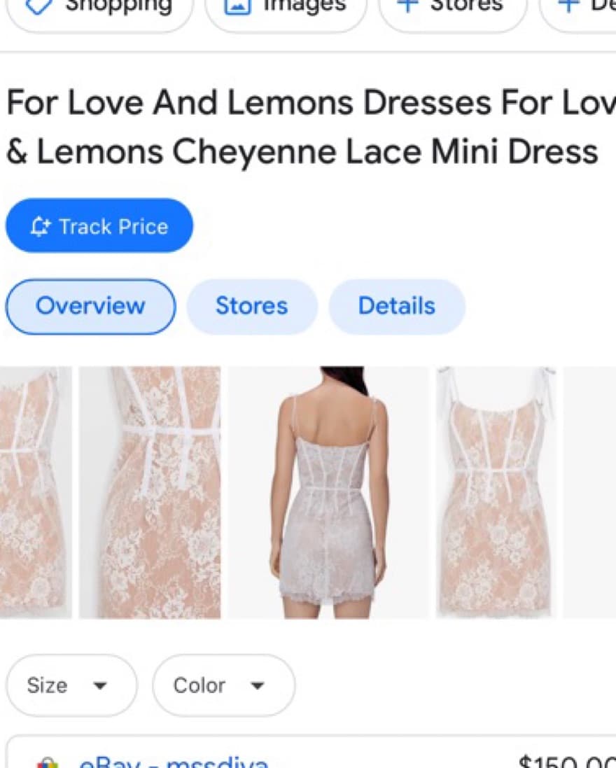 For Love And lemons Lace Dress - Image 1