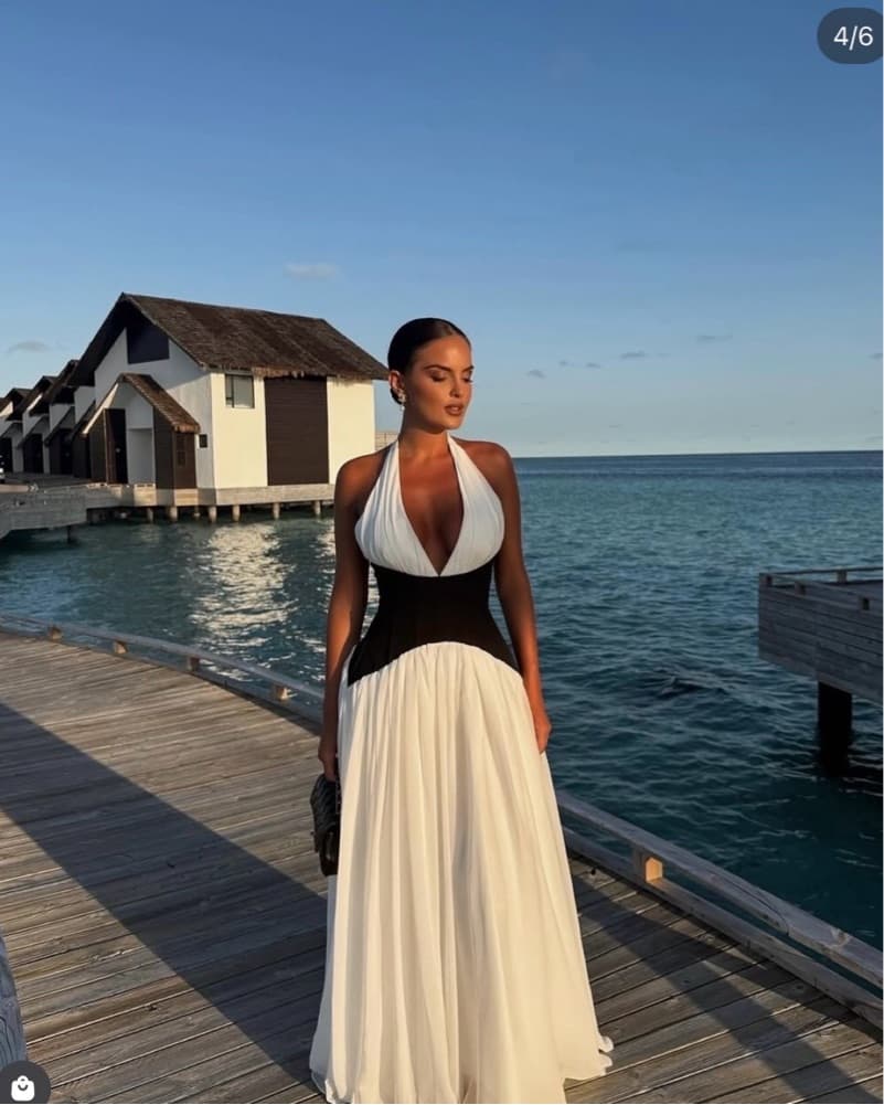 Leau HARLOWE Corset Maxi Dress - Image 6