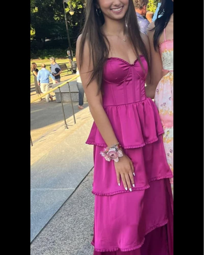 Pink Formal Dress - Image 2