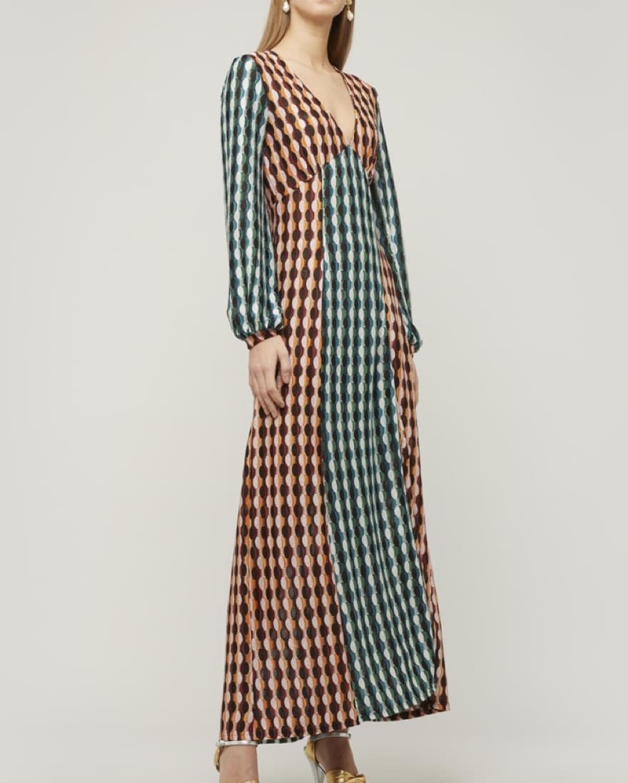 Rixo Phoebe Crochet Dress - Image 1