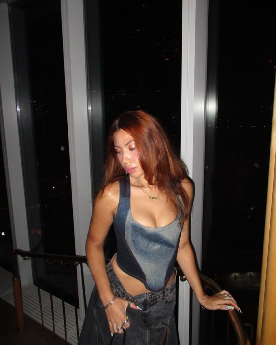 RARE Vivienne Westwood Denim Corset - Image 3