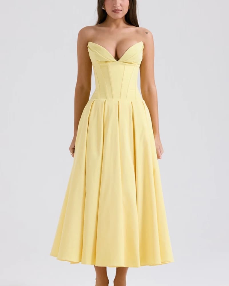 House of CB Lady Sunshine Gown - Image 4