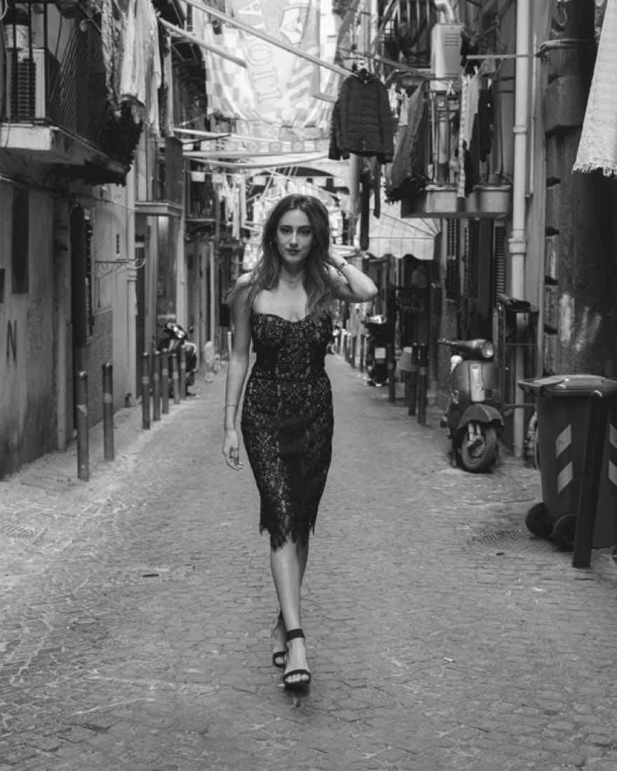 Topless Black Lace Dress  - Image 2