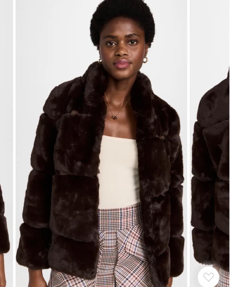 Apparis Skylar Faux Fur Coat - Image 1