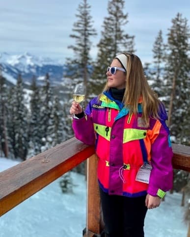 Vintage Neon 80s ski Jacket - Image 1