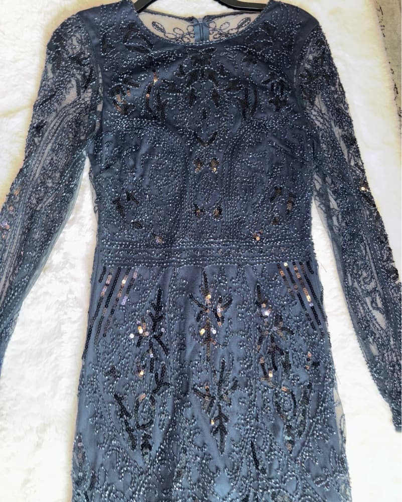 navy formal dress - Image 2