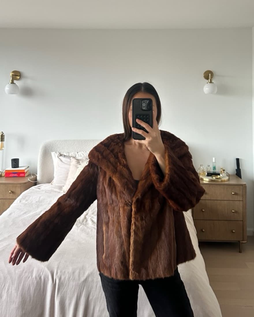 Vintage Fur Coat  - Image 4