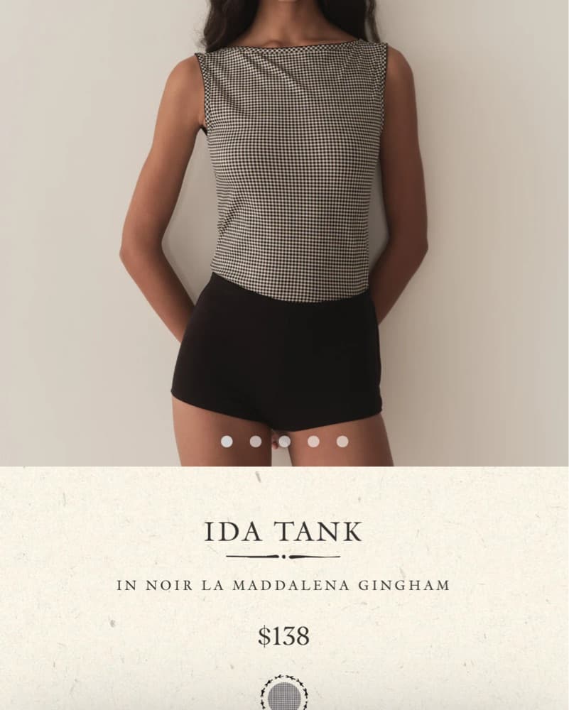Doen Matching Gingham Set - Image 4