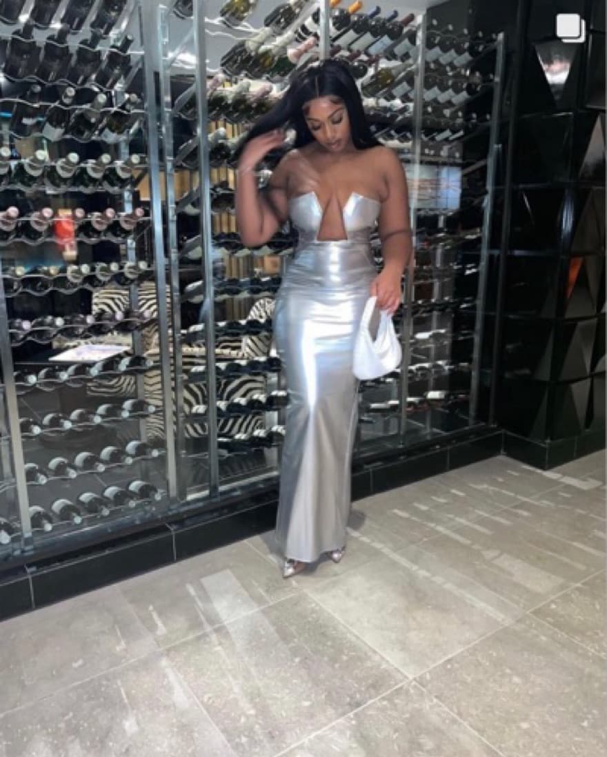 Metallic Dress - Image 1