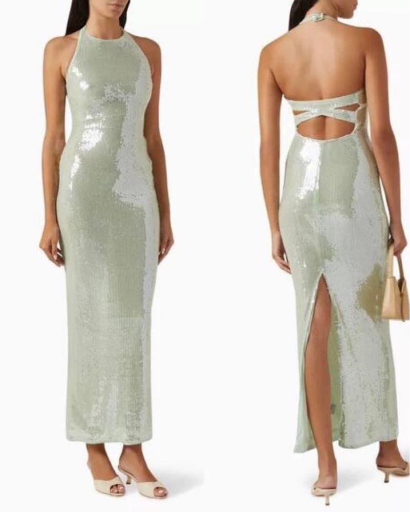 Reformation Sequin Maxi Dress - Image 2