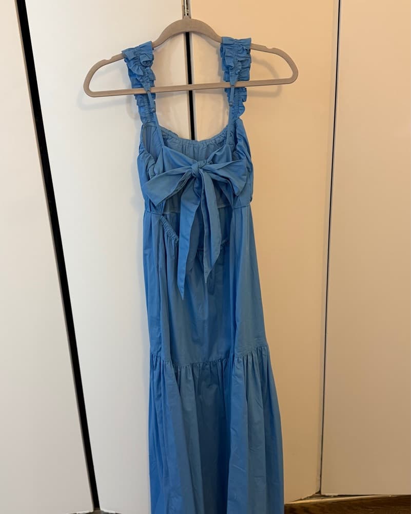 Blue Maxi Dress - Image 4