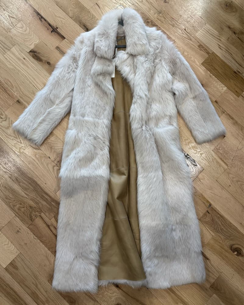 Nour Hammour Shearling Coat - Image 4