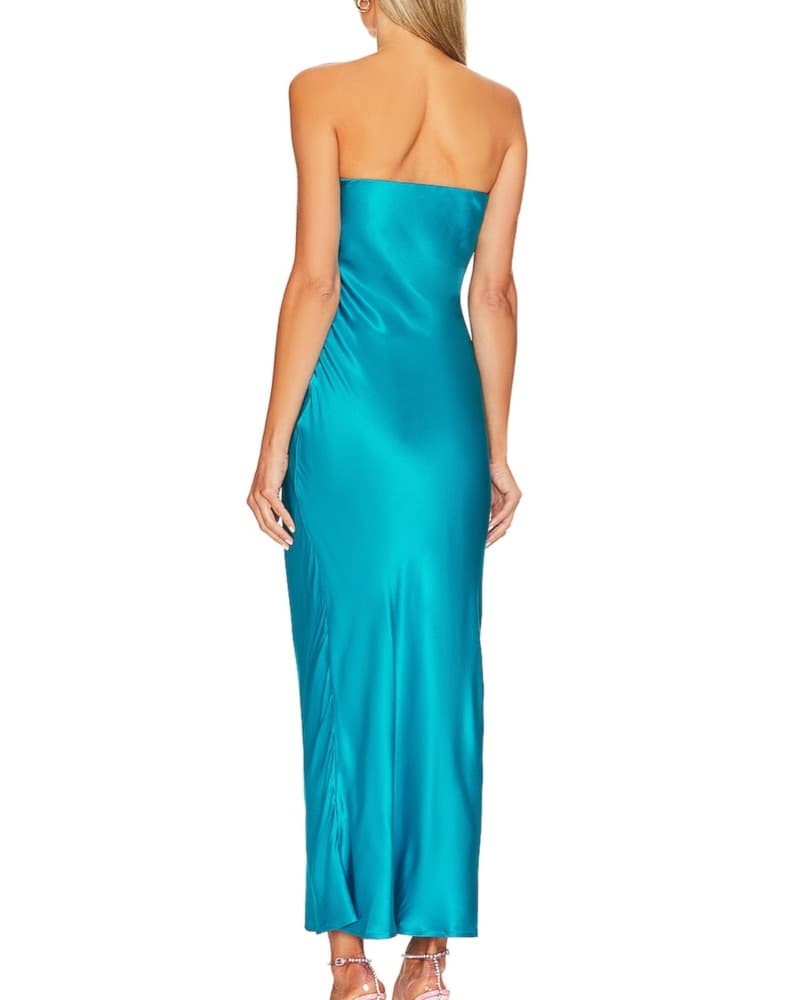 SNDYS Angel Strapless Midi Dress  - Image 3