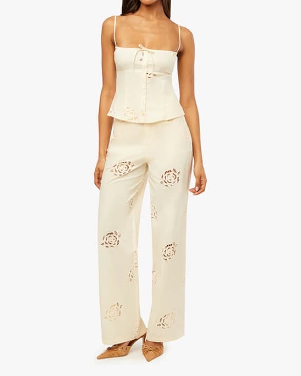 WeWoreWhat Two Piece Flower Set - Image 2