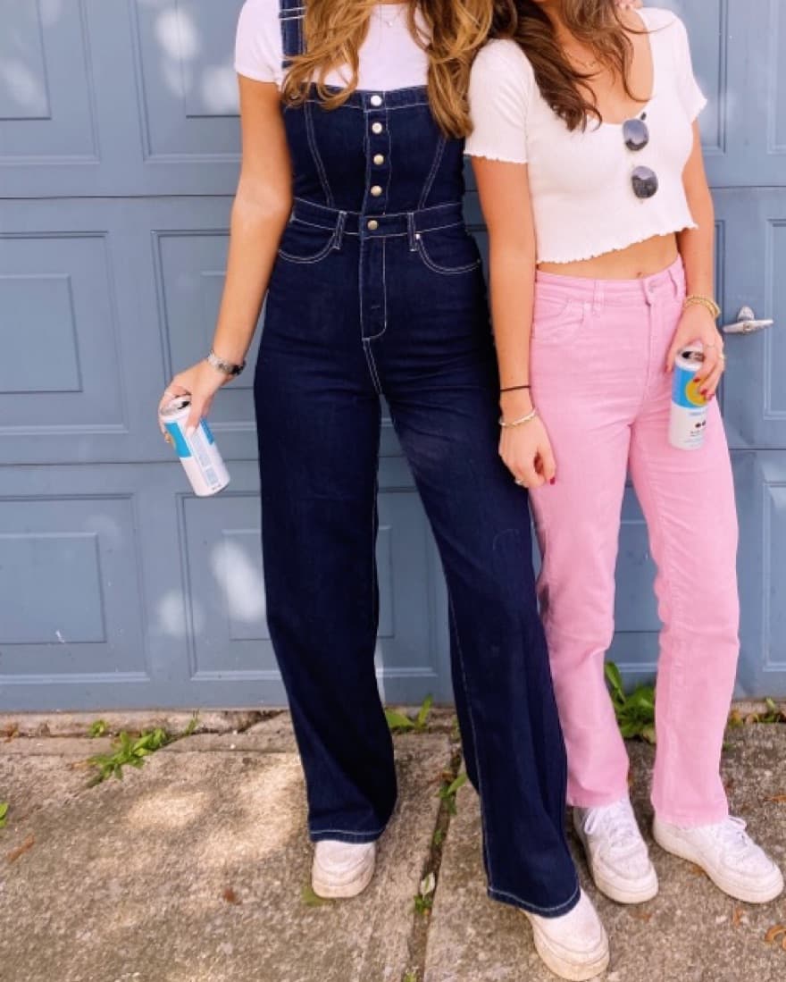 WeWoreWhat denim jumpsuit - Image 2