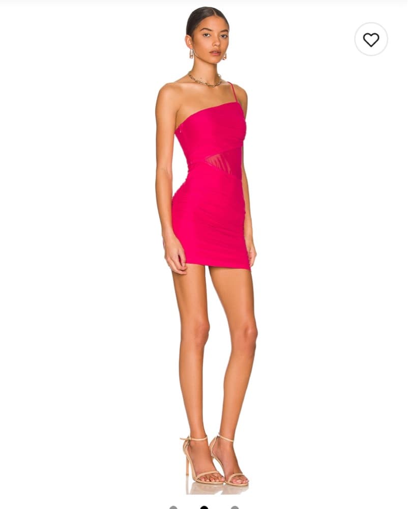 Pink Mini Revolve Dress - Image 1
