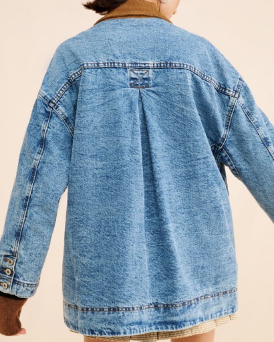 Denim Barn Jacket - Image 4