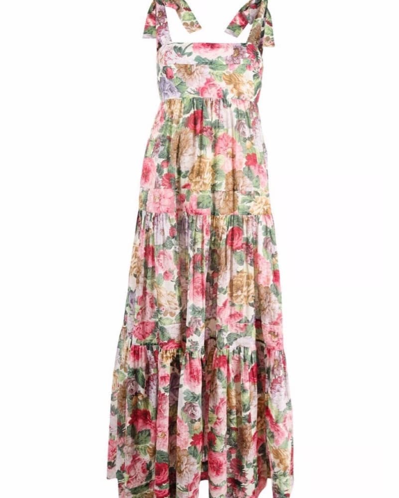 Zimmerman Mae Tie Shoulder Floral Dress - Image 2