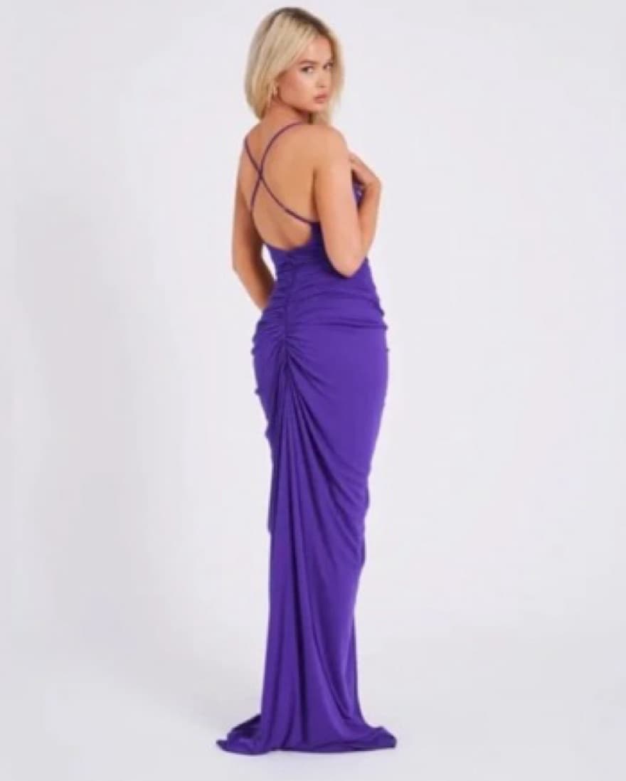Miss Circle Purple Gown  - Image 2