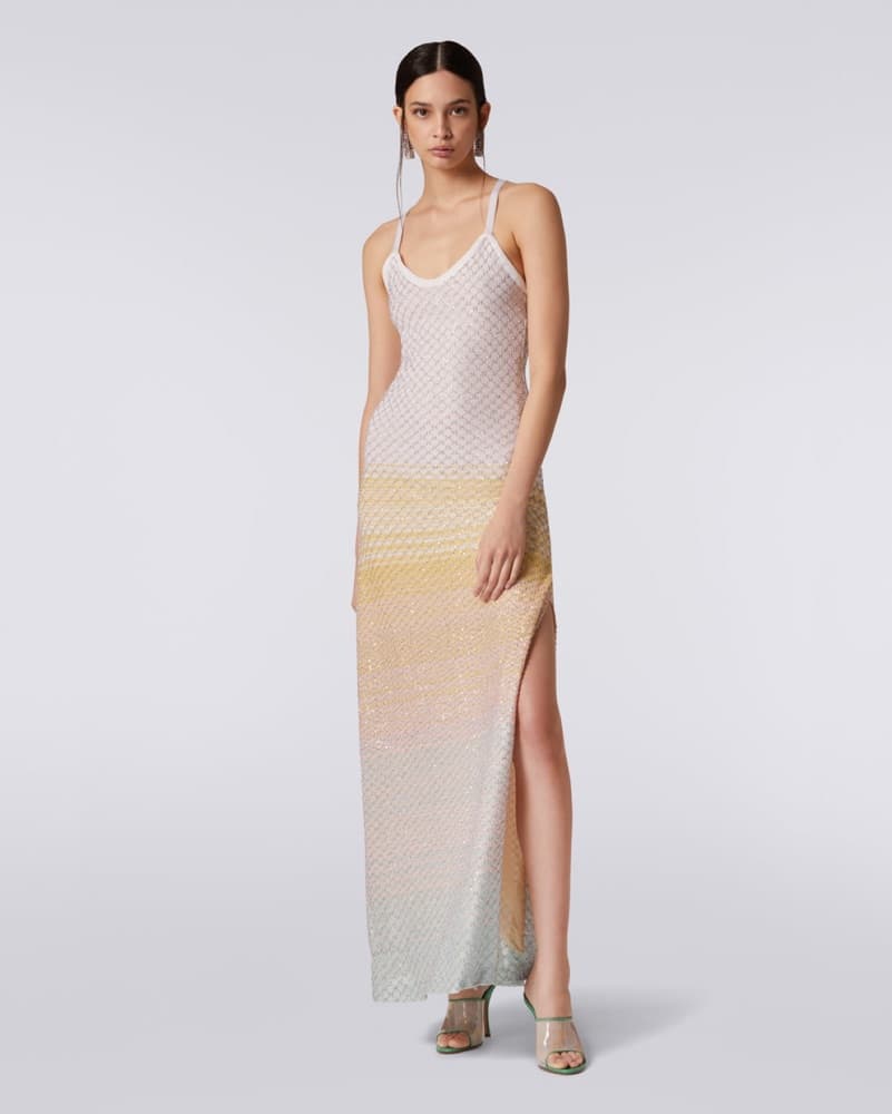 Missoni Mesh Ombre Sequin Maxi Dress - Image 1