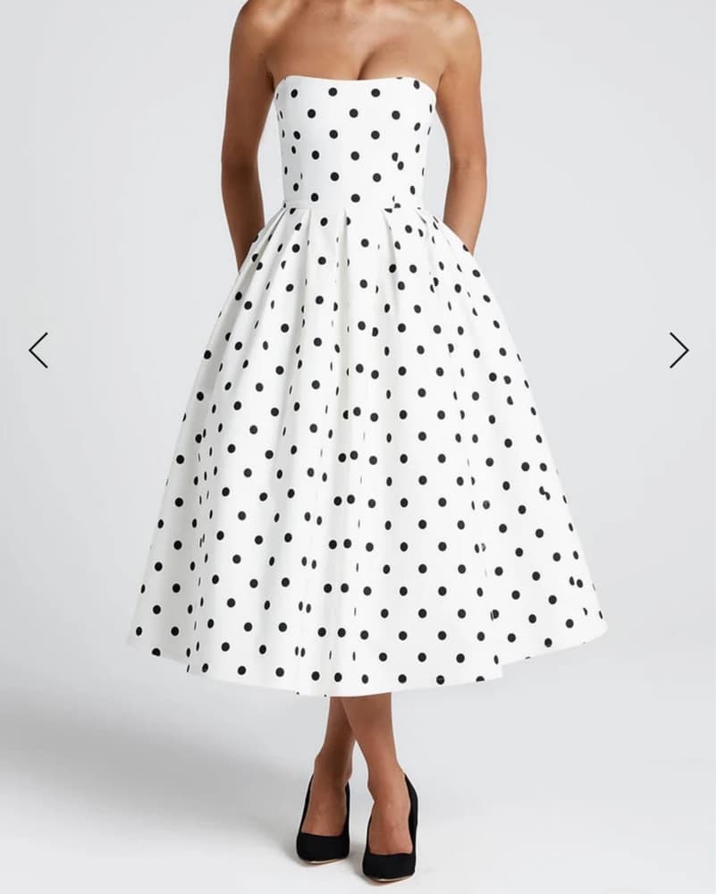Polka Dot Dress - Image 1