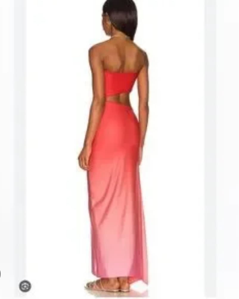X REVOLVE GWEN DRESS Agua Bendita - Image 2
