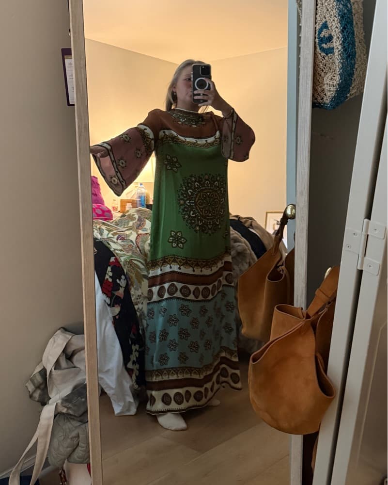 Alemais Silk Dress - Image 2
