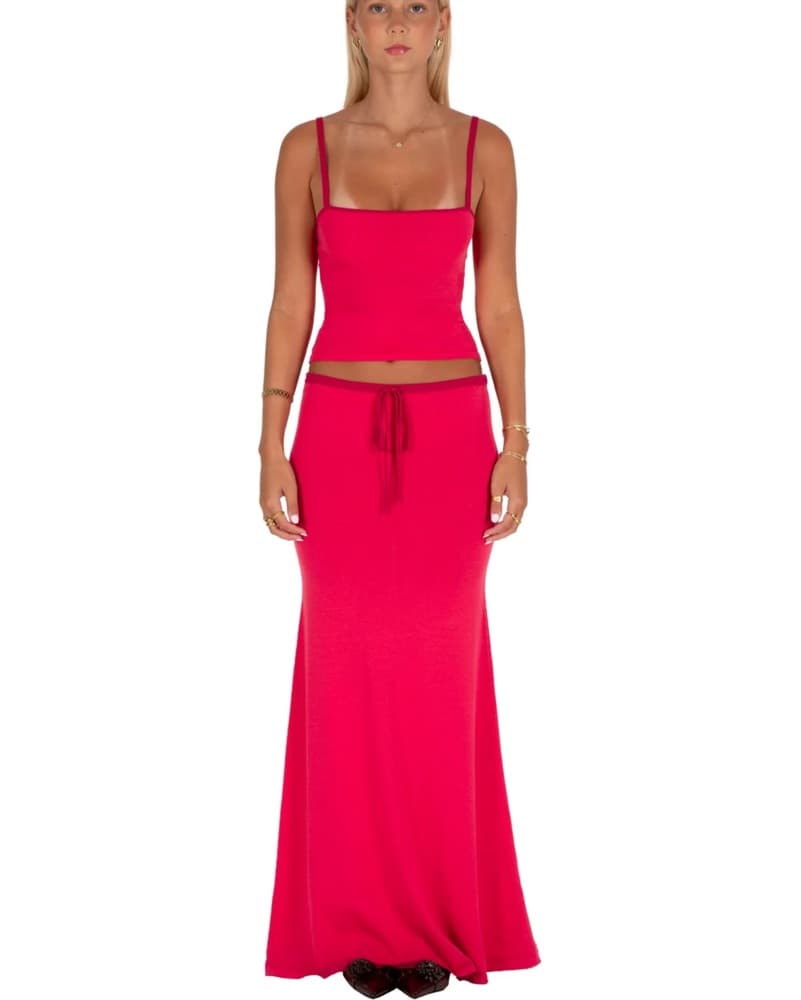 I Am Delilah Red Co Ord - Image 1