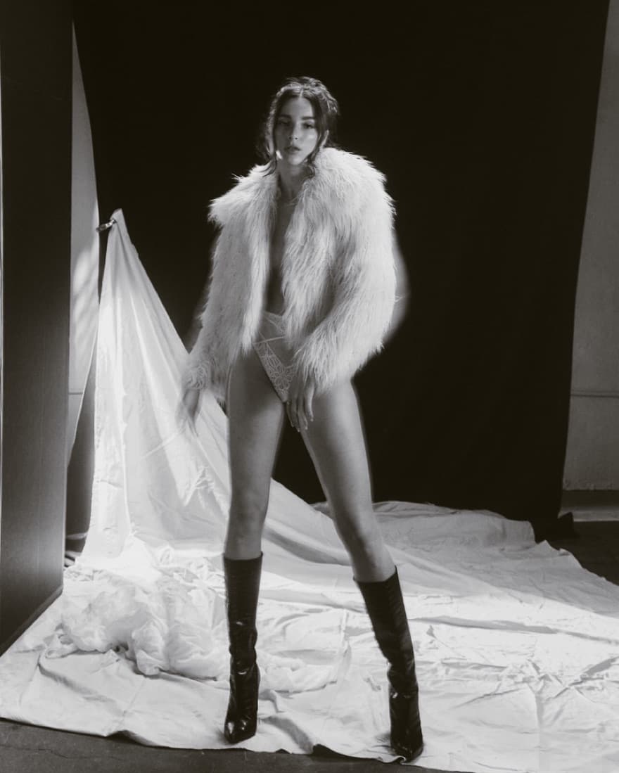 Faux Fur Shag Coat - Image 1