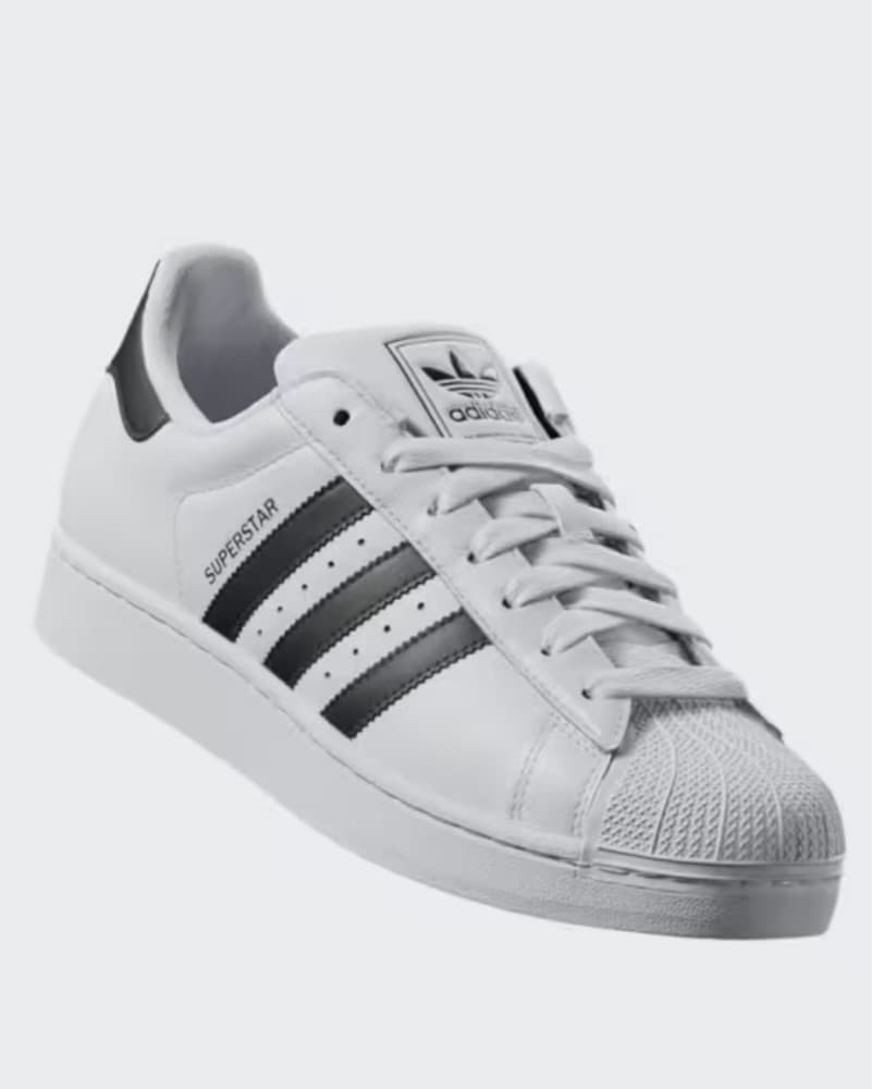 White Adidas Superstar II - Image 1