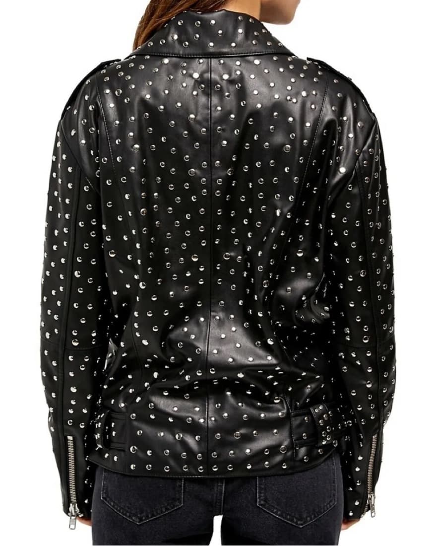 Free People Studded Moto Jacket - Image 2
