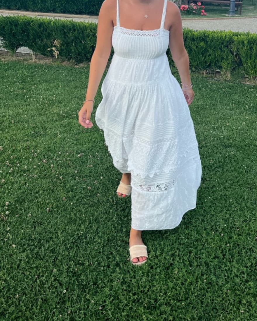  White Maxi Dress  - Image 3