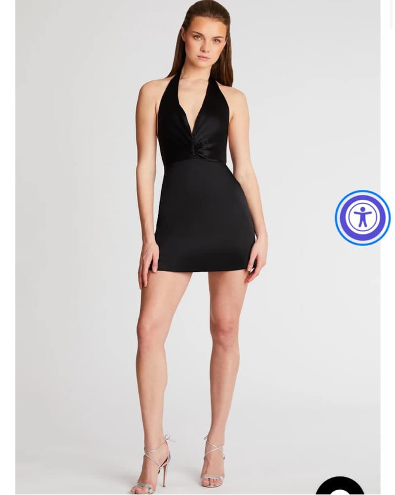The Bar Celine Dress Noir - Image 5